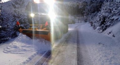 Eskişehir kırsalı kara teslim oldu