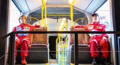 Formula 1'in iki efsane pilotu Kıbrıs'ta buluştu