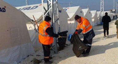 Gebze ekipleri Defne'de çalışmalarını sürdürüyor