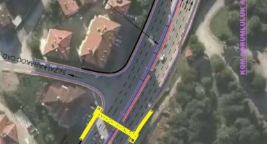 Gölcük'e yaya üstgeçidi