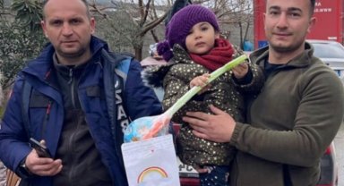 Gölcük'te depremzede çocuklara zabıta morali