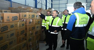 Hatay için Bursa canla başla çalışıyor