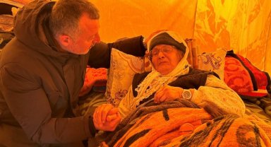 Hatay'daki Çadır Kent'te sevindiren hediye