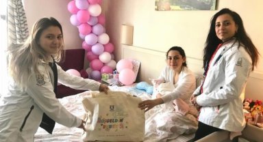 Hataylı depremzede Defne Bebek Bodrum'da dünyaya geldi