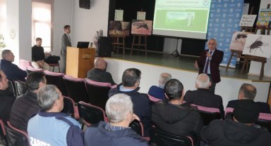 İlçe belediyelerine vektörle mücadele eğitimi