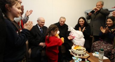 İslahiye'de Cumhurbaşkanı Erdoğan'dan doğum günü sürprizi