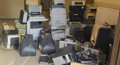 İzmit'te 2 bin kilogram elektronik atık geri dönüşecek