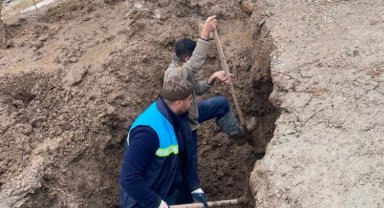 Kahramanmaraş Pazarcık'ın merkez ve kırsalında altyapına MASKİ takviyesi