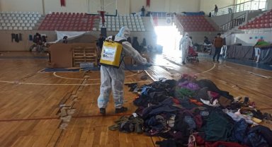 Kahramanmaraş'a genel dezenfeksiyon