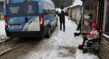 Kocaeli'de karda kışta herkesin yanında