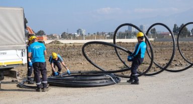 Konteyner kentlerin altyapısı için SASKİ'den yoğun mesai