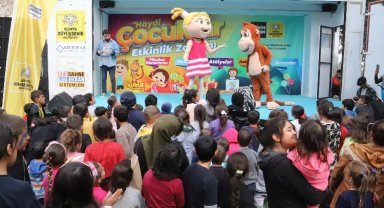 Konya depremzede çocukların yüzünü güldürüyor