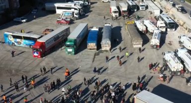 Konyalıların yardımları deprem bölgesinde