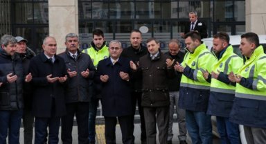 Kütahya afet bölgesine desteğini sürdürüyor