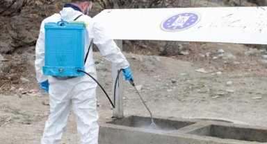 Kütahya beslenme noktalarını temizliyor