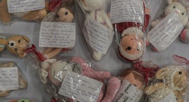 Kütahyalı çocuklardan depremzedeli kardeşlerine oyuncak