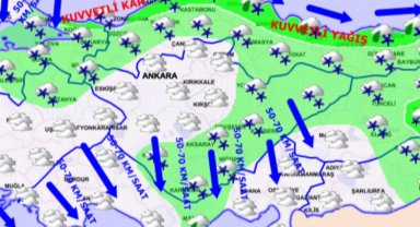 Kuvvetli kar, tipi, don, fırtına! Uyarı üstüne uyarı