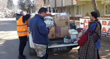 Manisa afet bölgesinde var gücüyle çalışıyor
