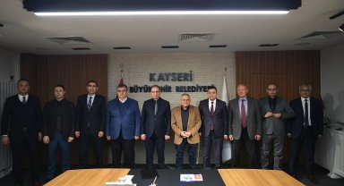 Memduh Büyükkılıç OSB yöneticileriyle buluştu