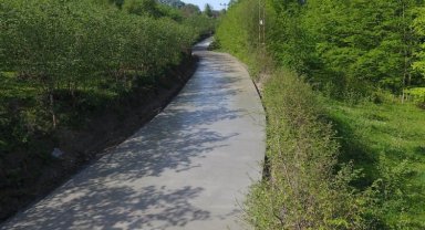 Ordu'da 330 km beton yol hizmete sunuldu