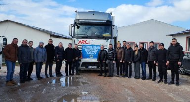 RUMELİSİAD yardım tırı yola çıktı