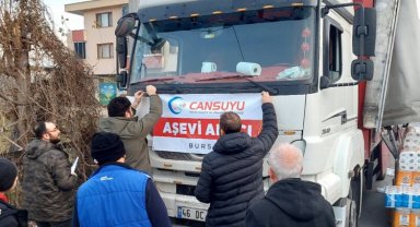 Saadet Bursa'dan deprem bölgesine 15 bin kişilik aşevi