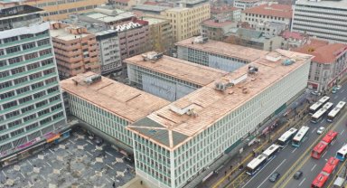 Tarihi Ulus İş Hanı yenileniyor