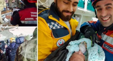 Trabzon ekipleri deprem bölgesinde