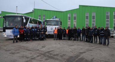 Uzman ekipler Hatay'a uğurlandı