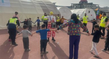 Adıyamanlı çocuklar gönüllerince eğlendi