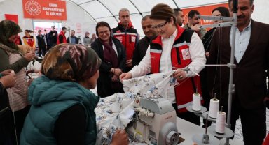 Afetzede kadınlara ekonomik teşvik