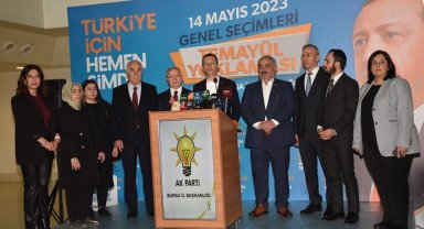 AK Parti Bursa temayülü gerçekleştirdi