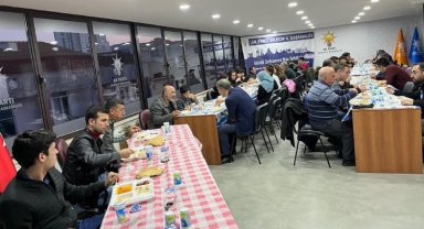 Bilecik'te iftar sofrası depremzede vatandaşlar için kuruldu