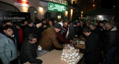 Bursa İnegöl'de 'Kandil Helvası' geleneği