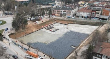 Bursa İnegöl'de 'Merkez Park' şekilleniyor
