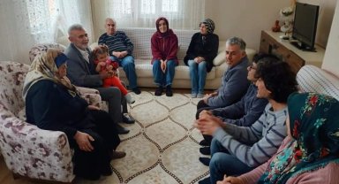 Bursa Keles'te Başkan Keskin'den afetzede ailelere ziyaret