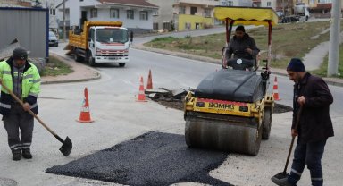 Çayırova'da asfalt yama seferberliği