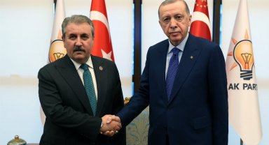 Erdoğan, Destici'yi kabul etti.. Destici'den 'Cumhur' mesajı