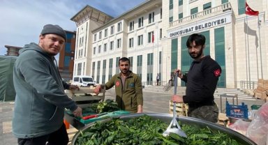 'Gastro İnegöl' şeflerinden Kahramanmaraş seferberliği