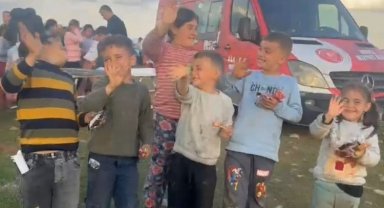 Hatay Hassalı çocuklardan Bursa Gürsu'ya selam