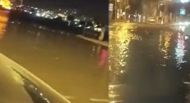 Hatay'da deprem İskenderun'da denizi yükseltti