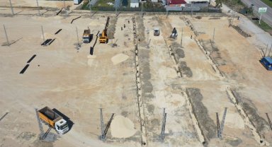 Hatay'da ikinci konteyner kentin altyapısı tamamlandı