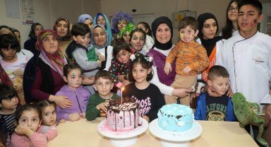 Kocaeli'nin misafir çocukları doyasıya eğlendi