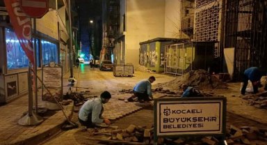 Kocaeli'nin Yol Timi'nden gece operasyonu