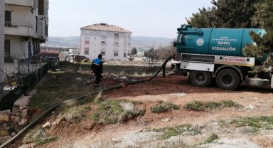Manisa, Pazarcık'taki altyapıyı sürdürüyor