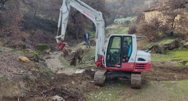 Manisa'da MASKİ dere temizliklerini sürdürüyor
