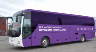 'Mor otobüs' Hatay'da