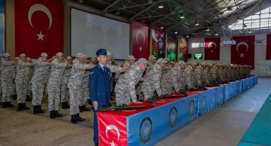 456 sözleşmeli er yemin etti