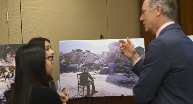 ABD Kongresi'nde "Asrın afeti"nin fotoğrafları sergilendi