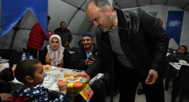 Afet bölgesinde ramazan bereketi